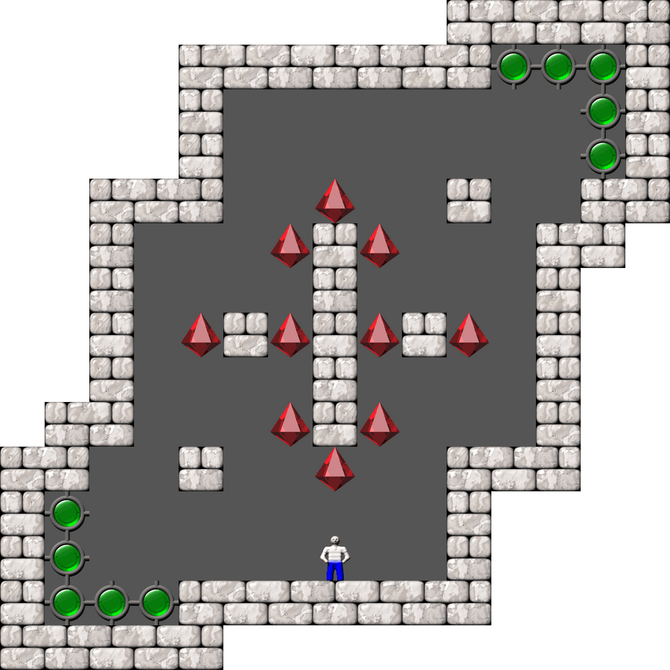 Сокобан Brian Kents Sokoban2Ks Sokoban2K уровень 16